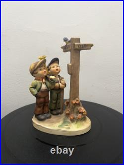 Vintage Goebel Hummel Germany Crossroads Figurine #331 TMK 7 Decor Collectible