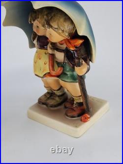 Vintage Goebel Hummel HUM 71 Stormy Weather W Germany Porcelain Decor Lot of 2