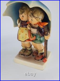Vintage Goebel Hummel HUM 71 Stormy Weather W Germany Porcelain Decor Lot of 2