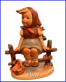 Vintage Goebel Hummel Just Resting #112/ 3/0 Hand Painted Figurine