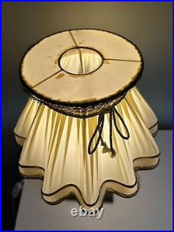 Vintage Goebel Hummel Lamp Base Boy She Loves Me 227 Germany Original Shade