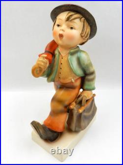 Vintage Goebel Hummel Merry Wanderer 10 Large Format Figurine Tmk-3 W. Germany