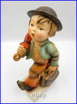 Vintage Goebel Hummel Merry Wanderer 10 Large Format Figurine Tmk-3 W. Germany
