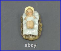 Vintage Goebel Hummel Nativity Lot Joseph, Virgin Mary, Infant Jesus TMK 6