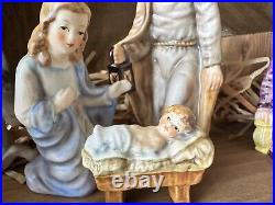 Vintage Goebel Hummel Nativity Set Manger 11 Figurines 1958 Christmas W. Germ