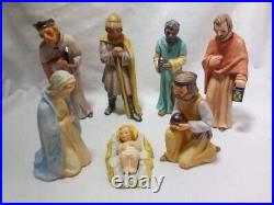 Vintage Goebel Hummel Sacrart Nativity Set Of 7 West Germany 1960 Rare