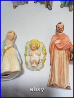 Vintage Goebel Hummel Sacrart Nativity Set Of 7 West Germany 1960 Rare