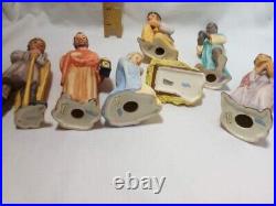 Vintage Goebel Hummel Sacrart Nativity Set Of 7 West Germany 1960 Rare