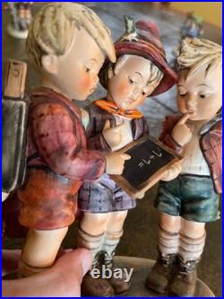 Vintage Goebel Hummel School Boys 170/I Difficult Problem Figurine TMK-4 Large