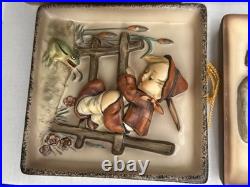 Vintage Goebel Hummel Wall Plaque Lot of 6 W. Germany M. I. Hummel Ceramic Tiles