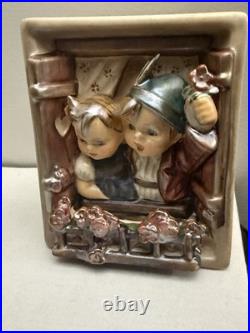 Vintage Goebel Hummel Wall Plaque Lot of 6 W. Germany M. I. Hummel Ceramic Tiles