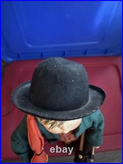 Vintage Goebel MJ Hummel West Germany Boy Merry Wanderer Porcelain Doll 13.5H Vintage Goebel MJ Hummel West Germany Boy Merry Wanderer Porcelain Doll 13.5H