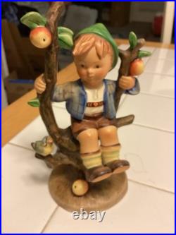Vintage Goebel M. I. Hummel Apple Tree Boy Germany #142 TMK-3.7 Inches Tall
