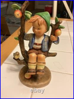 Vintage Goebel M. I. Hummel Apple Tree Boy Germany #142 TMK-3.7 Inches Tall
