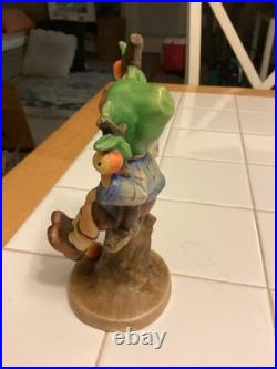Vintage Goebel M. I. Hummel Apple Tree Boy Germany #142 TMK-3.7 Inches Tall