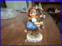 Vintage Goebel M. I. Hummel Apple Tree Boy and Girl W. Germany #141 #142 TMK-3