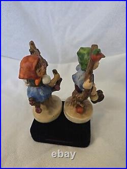 Vintage Goebel M. I. Hummel Apple Tree Boy and Girl W. Germany #141 #142 TMK-5