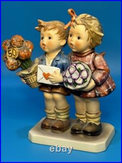 Vintage Goebel M. I. Hummel Figurine Jubilee HUM 416 TMK-6 West Germany RARE