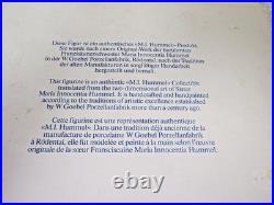 Vintage Goebel M. I. Hummel Welcome Spring Figurine Hum 635 Century 1992 with Box