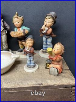Vintage Goebel M. J. Hummel Figurine Lot Of 7 Germany Serenade Doctor Vintage Goebel M. J. Hummel Figurine Lot Of 7 Germany Serenade Doctor