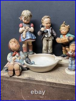Vintage Goebel M. J. Hummel Figurine Lot Of 7 Germany Serenade Doctor Vintage Goebel M. J. Hummel Figurine Lot Of 7 Germany Serenade Doctor