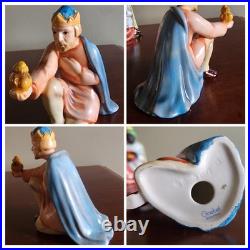 Vintage Goebel Nativity withCreche West Germany 13 pc 6000 series 1970-1990