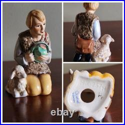 Vintage Goebel Nativity withCreche West Germany 13 pc 6000 series 1970-1990