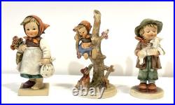 Vintage Group Of 3 Hummel Goebel W Germany Figurines