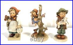 Vintage Group Of 3 Hummel Goebel W Germany Figurines