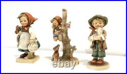 Vintage Group Of 3 Hummel Goebel W Germany Figurines