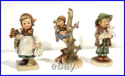 Vintage Group Of 3 Hummel Goebel W Germany Figurines