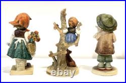 Vintage Group Of 3 Hummel Goebel W Germany Figurines