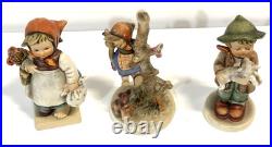 Vintage Group Of 3 Hummel Goebel W Germany Figurines