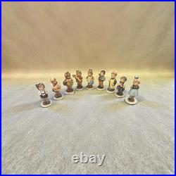 Vintage Hummel 9 Pieces without boxes