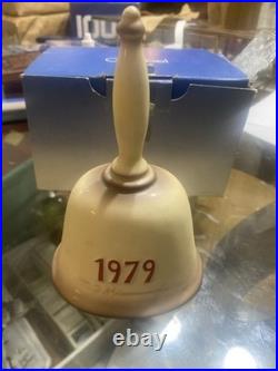 Vintage Hummel Annual Bell 1979 Goebel W. Germany Handpainted Porcelain