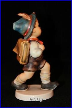 Vintage Hummel Figurine 1950's School Boy RARE, Goebel W. Germany