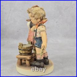Vintage Hummel Figurine Goebel Bath Time 412 TMK 6 1979 1990 with Box & COA Vintage Hummel Figurine Goebel Bath Time 412 TMK 6 1979 1990 with Box & COA