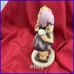 Vintage Hummel Figurine Telling Her Secret Large 6.5 Inch 196/1 Goebel Germany