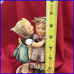 Vintage Hummel Figurine Telling Her Secret Large 6.5 Inch 196/1 Goebel Germany