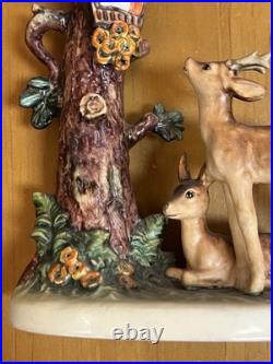 Vintage Hummel Goebel #183 Forest Shrine Mary Jesus Deer Germany Christmas
