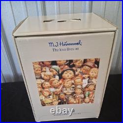 Vintage Hummel/Goebel Chapel Time Clock, New, In Box, The Love Lives On