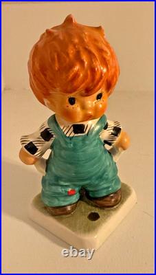 Vintage Hummel Goebel Charlot Byj Redhead Figurines Includes rare Joggers