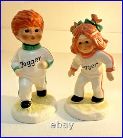 Vintage Hummel Goebel Charlot Byj Redhead Figurines Includes rare Joggers