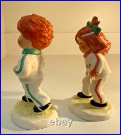 Vintage Hummel Goebel Charlot Byj Redhead Figurines Includes rare Joggers