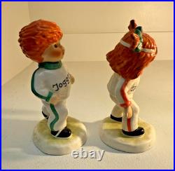 Vintage Hummel Goebel Charlot Byj Redhead Figurines Includes rare Joggers