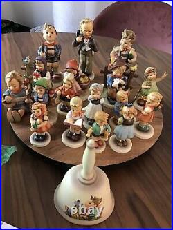 Vintage Hummel Goebel Figurines Lot Of 18 Which Includes A Bell