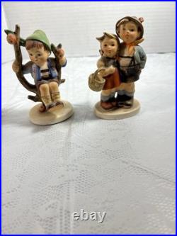 Vintage Hummel Goebel Figurines Set of 3 Children Germany TMK Hand Painted