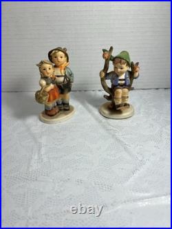 Vintage Hummel Goebel Figurines Set of 3 Children Germany TMK Hand Painted