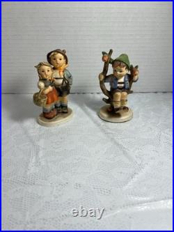 Vintage Hummel Goebel Figurines Set of 3 Children Germany TMK Hand Painted