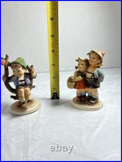Vintage Hummel Goebel Figurines Set of 3 Children Germany TMK Hand Painted